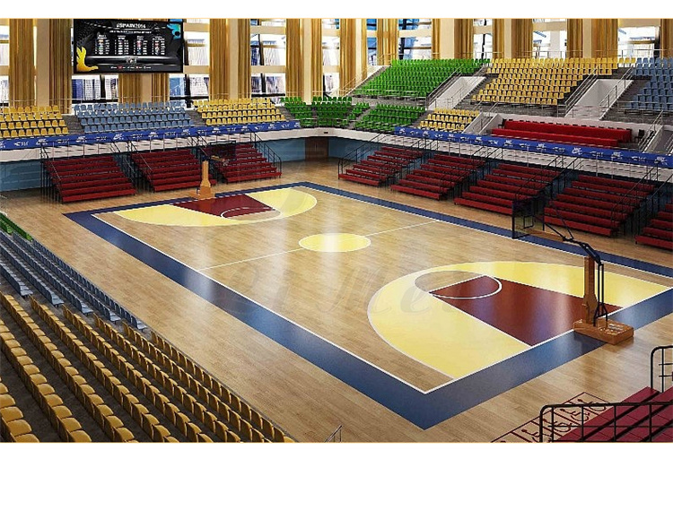 立美地板枫木运动地板